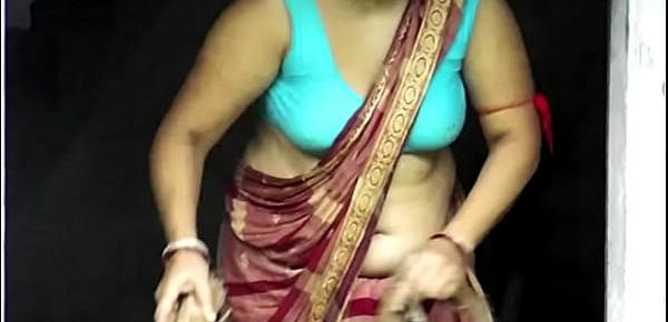  indian homely aunty real life video